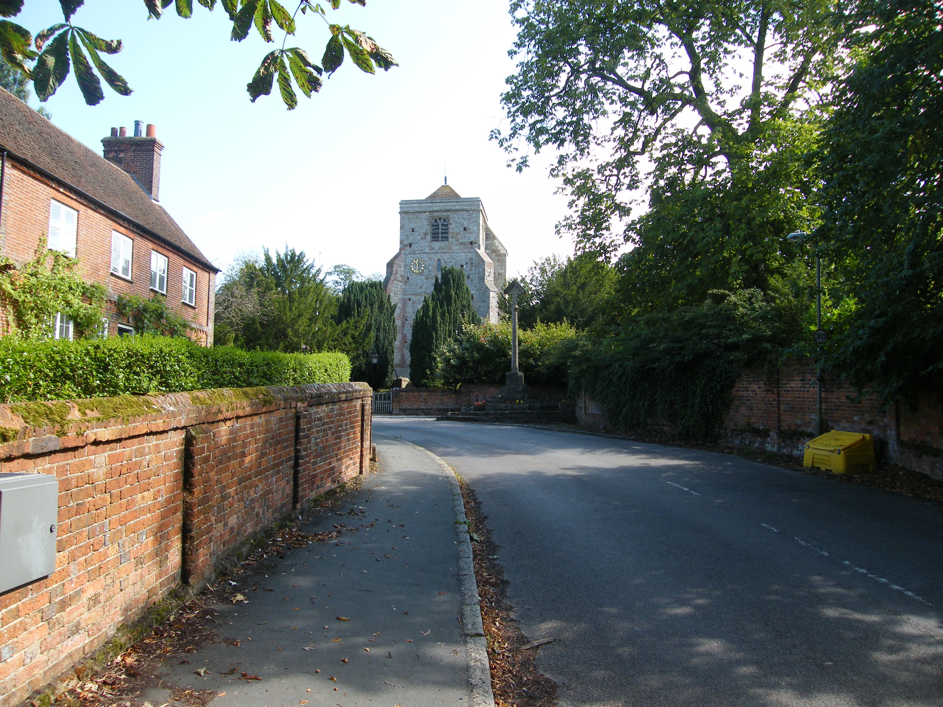 Puttenham Church from The Street