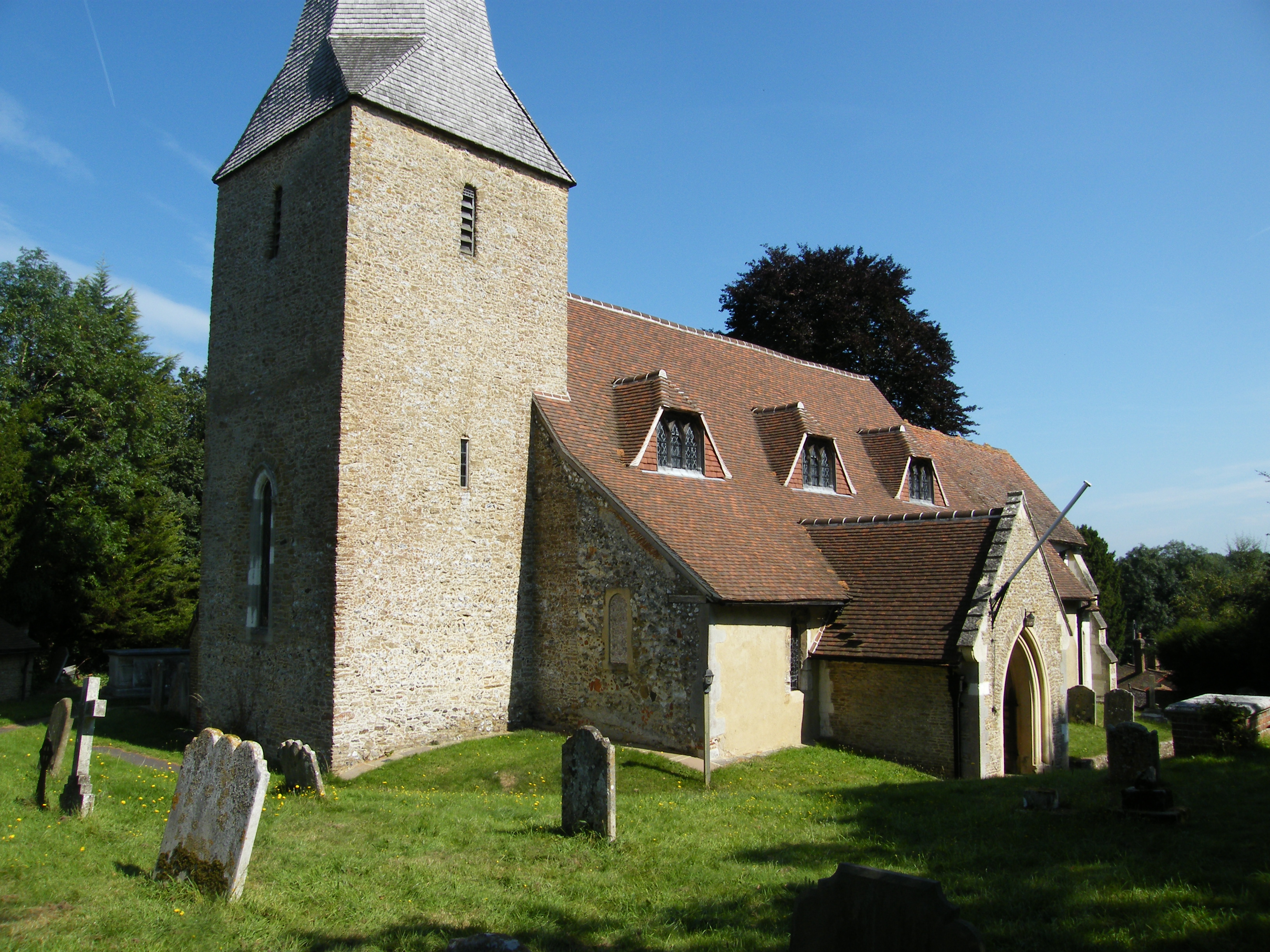 Compton Church from South West