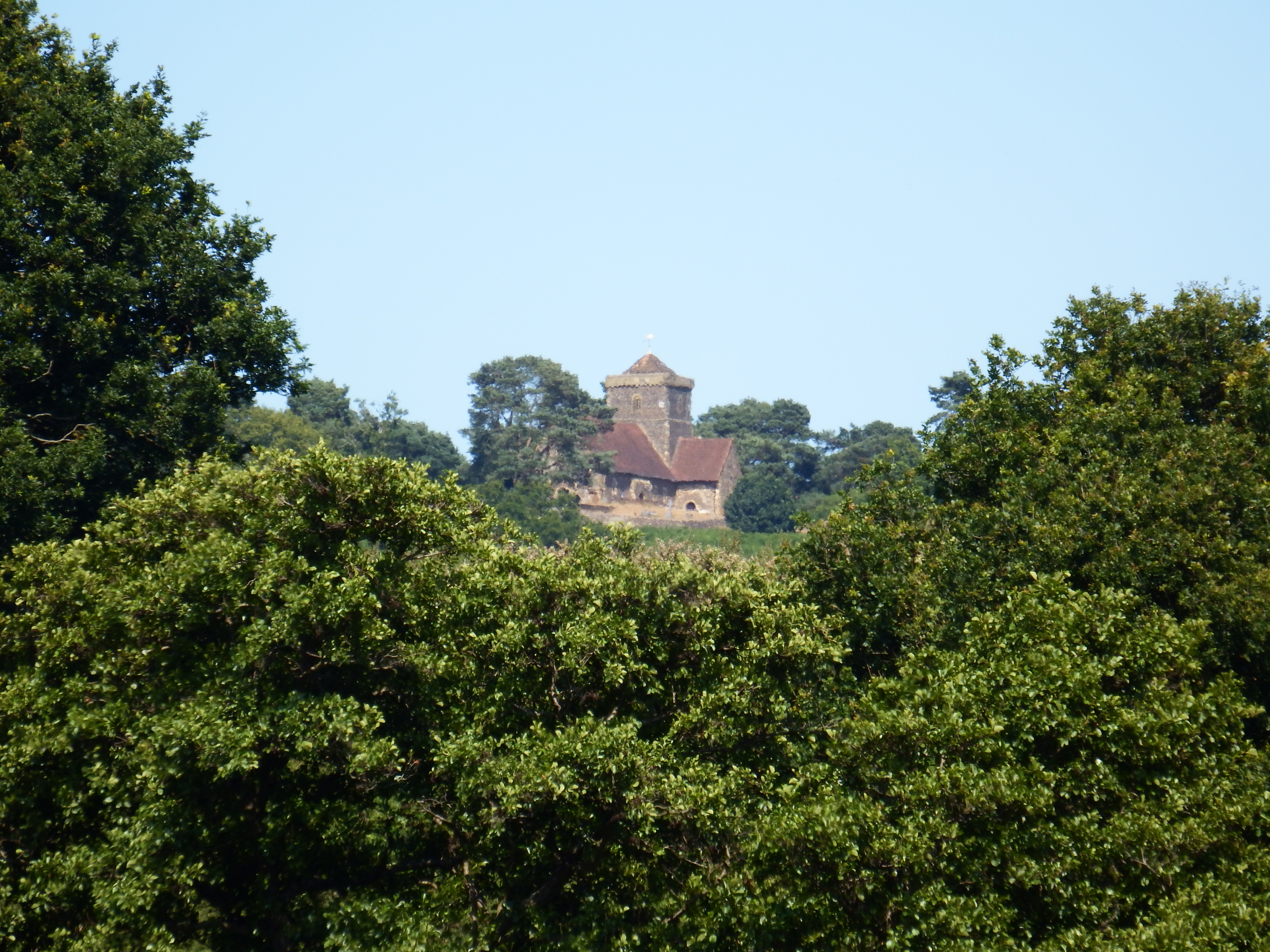 St Marthas from Moat